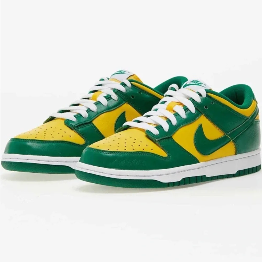NWT Nike Dunk Low Brazil - Size 9.5 Men - Picture 3 of 11
